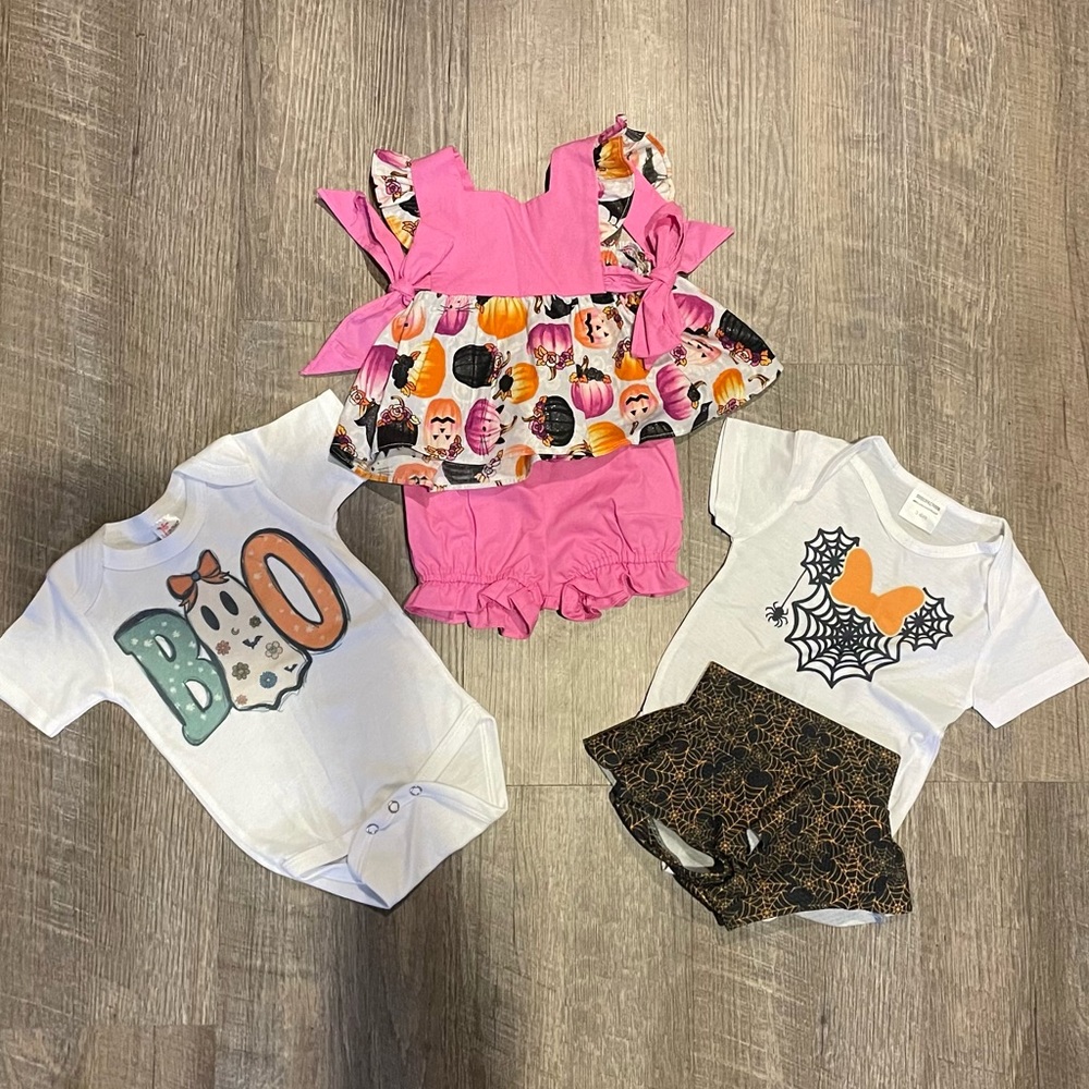 Halloween bundle, 3-6mo, 5piece